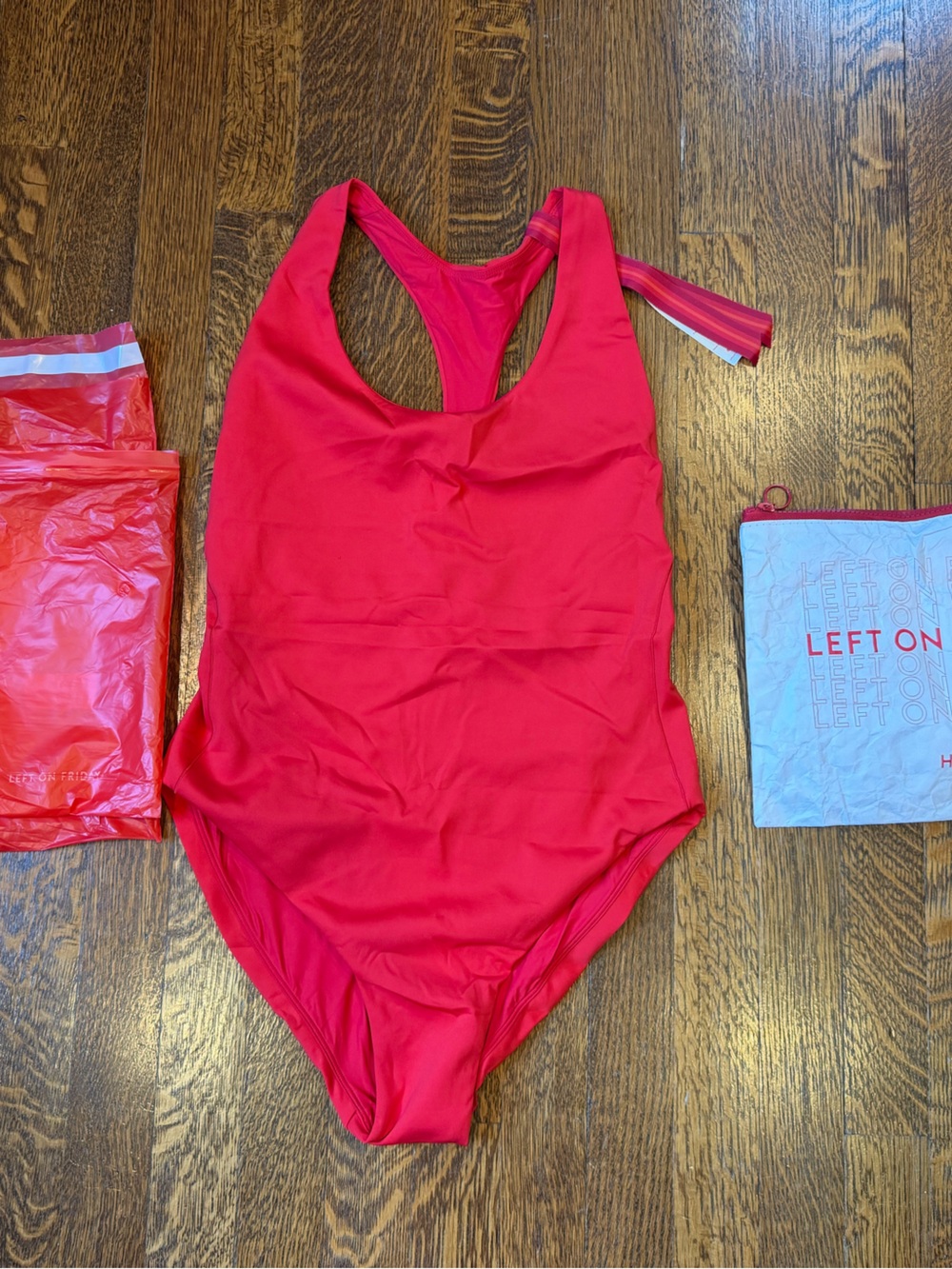 Left On Friday Racerback One-Piece Swimsuit - Picture 5 of 7